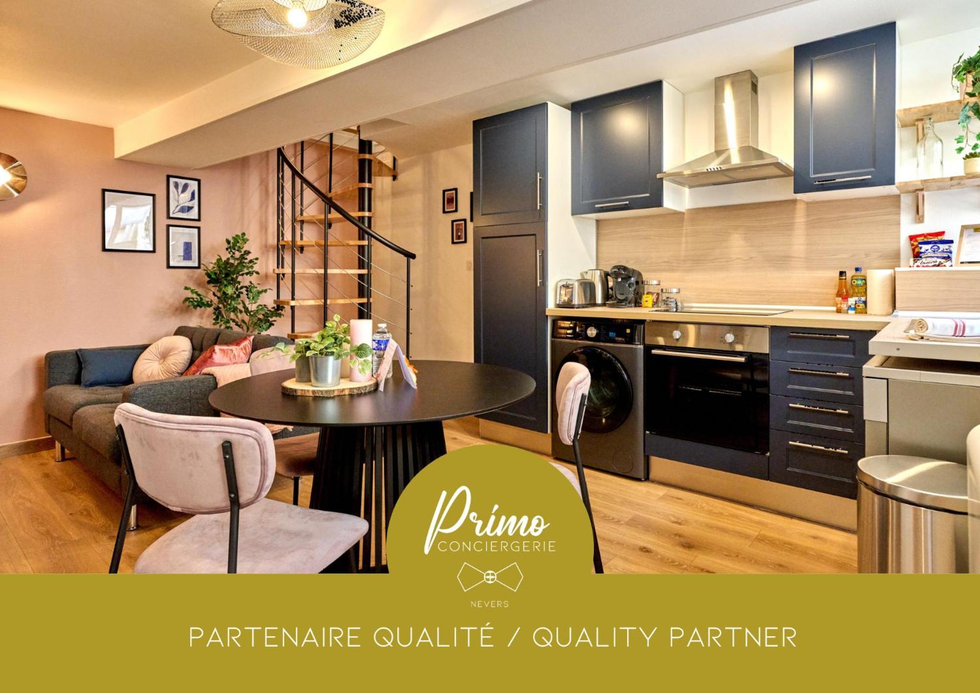 Le Madeleine Chez Les M By Primo C0Nciergerie Apartment Nevers Ngoại thất bức ảnh